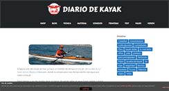 Desktop Screenshot of diariodekayak.es